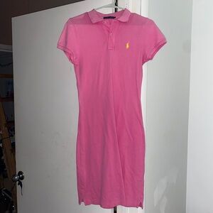 Ralph Lauren polo dress pink size M